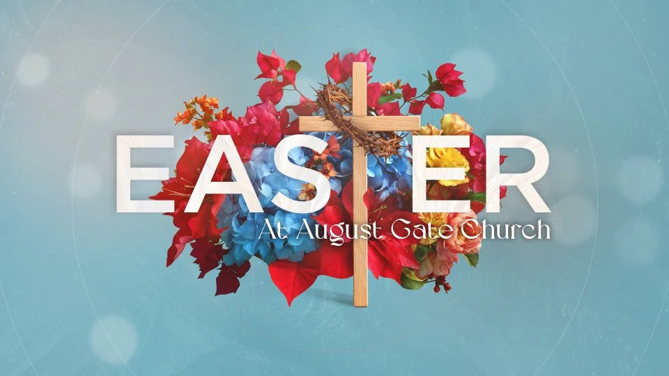Easter 2026 at August Gate flyer