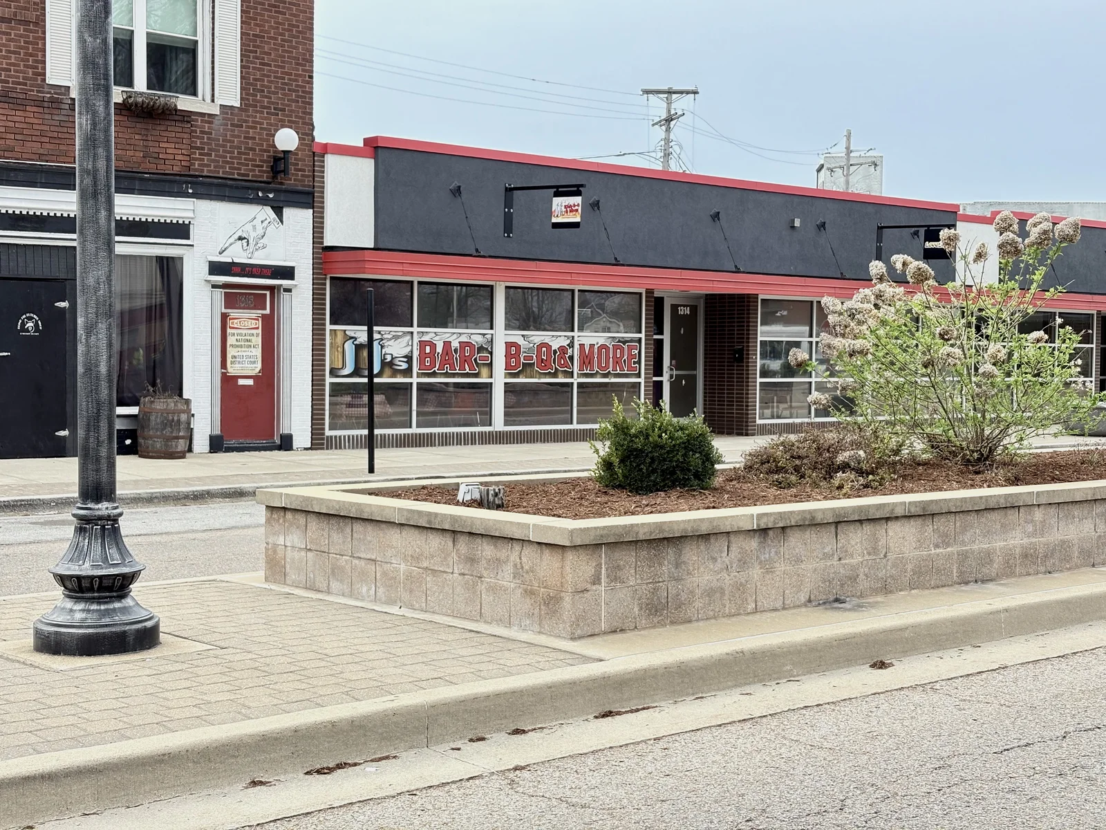 The location of the old Kool Beanz coffee shop.