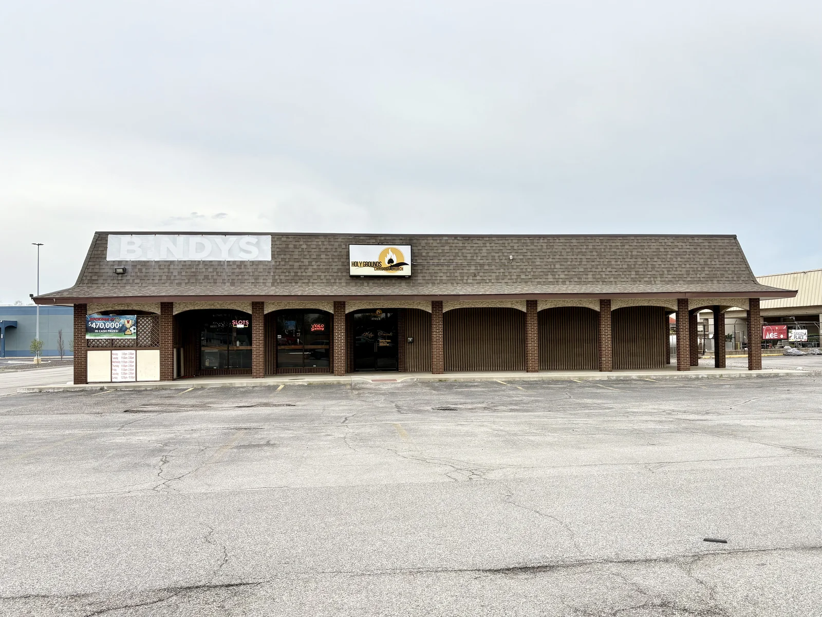 The current location of the former Tapestry gathering.